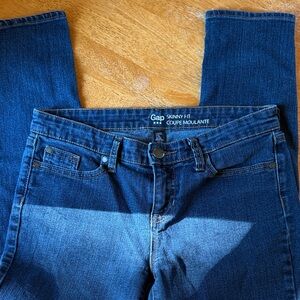 GAP Women's Skinny Jeans - Deep Indigo